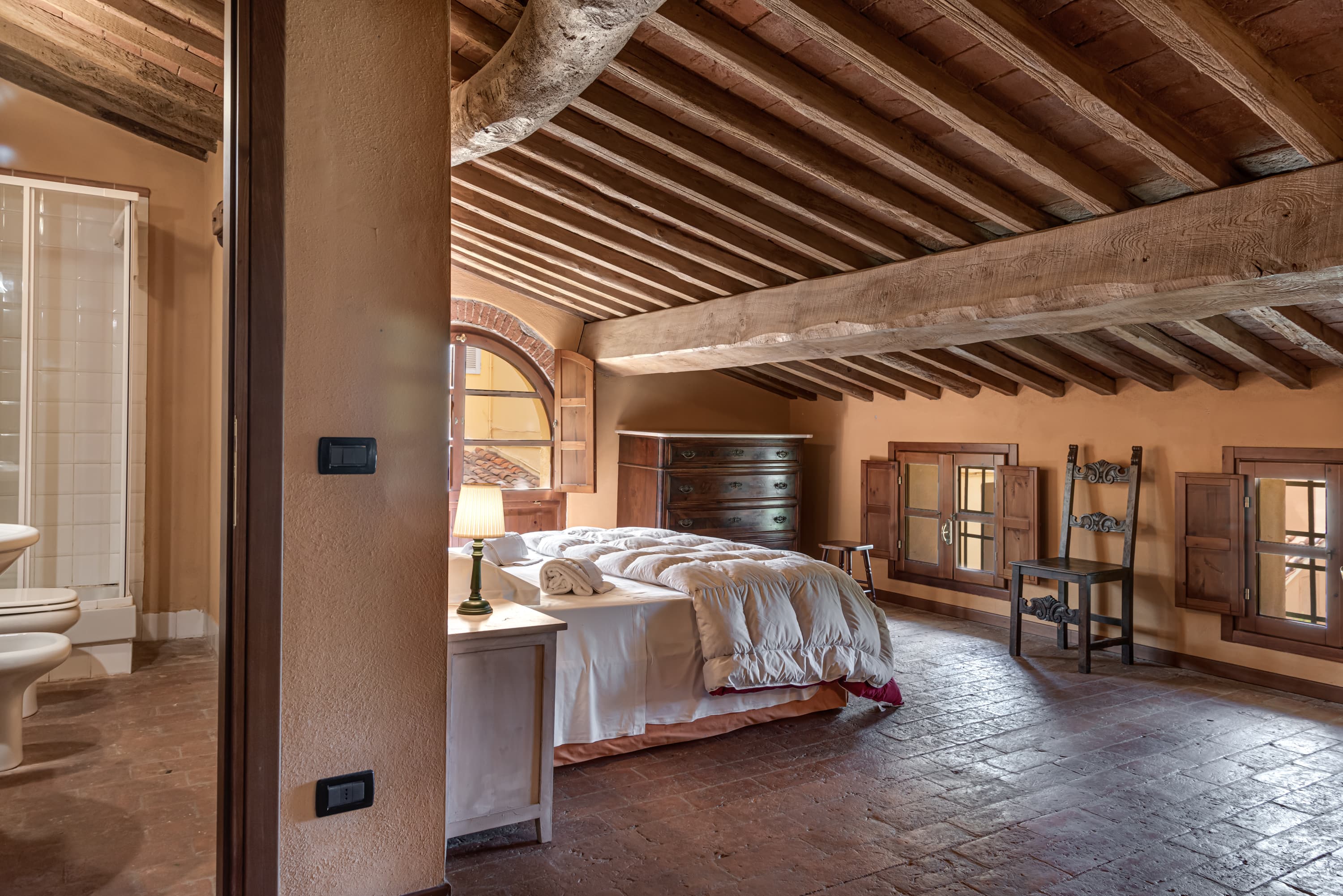 Frantoio villa at La Pieve