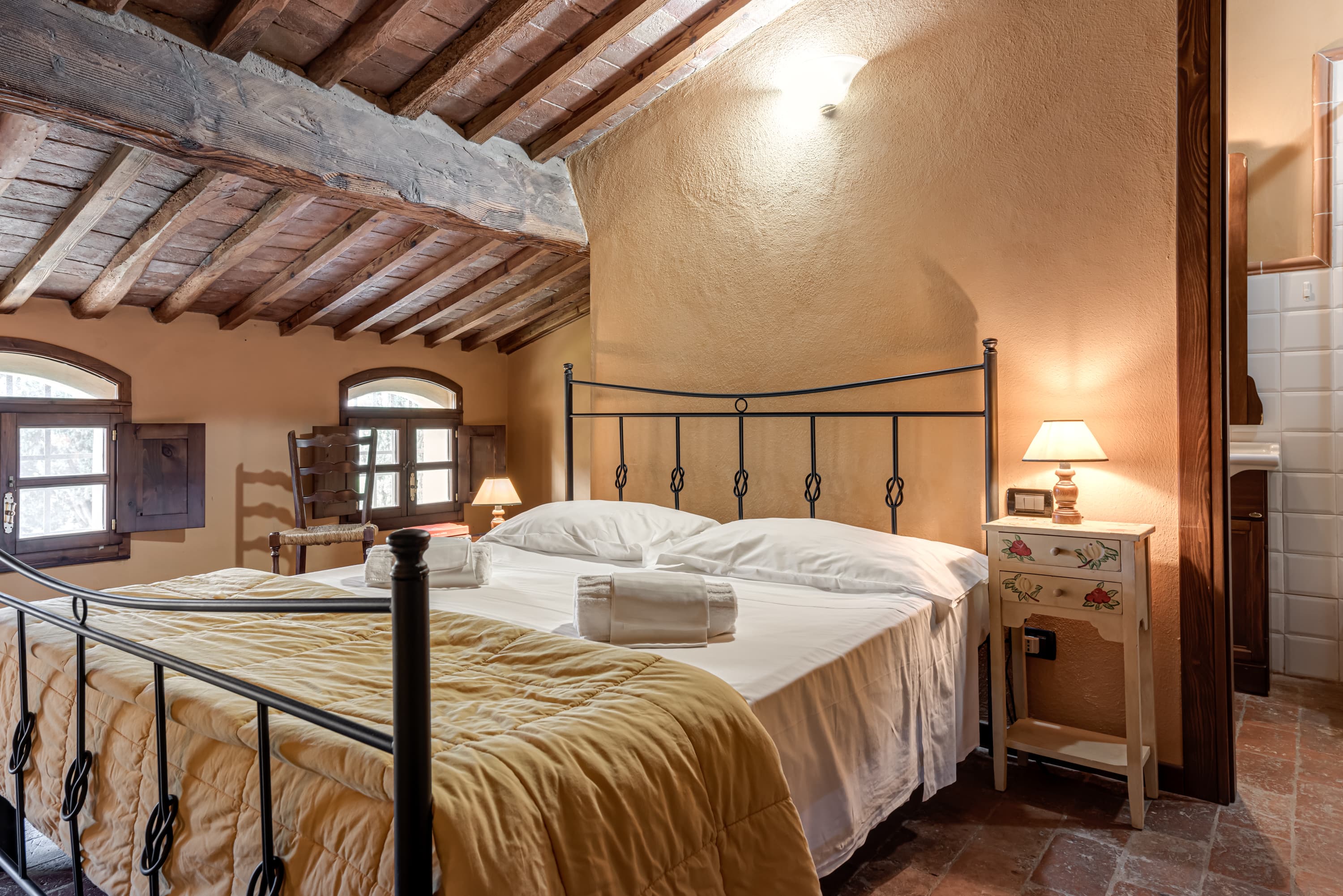 Frantoio villa at La Pieve