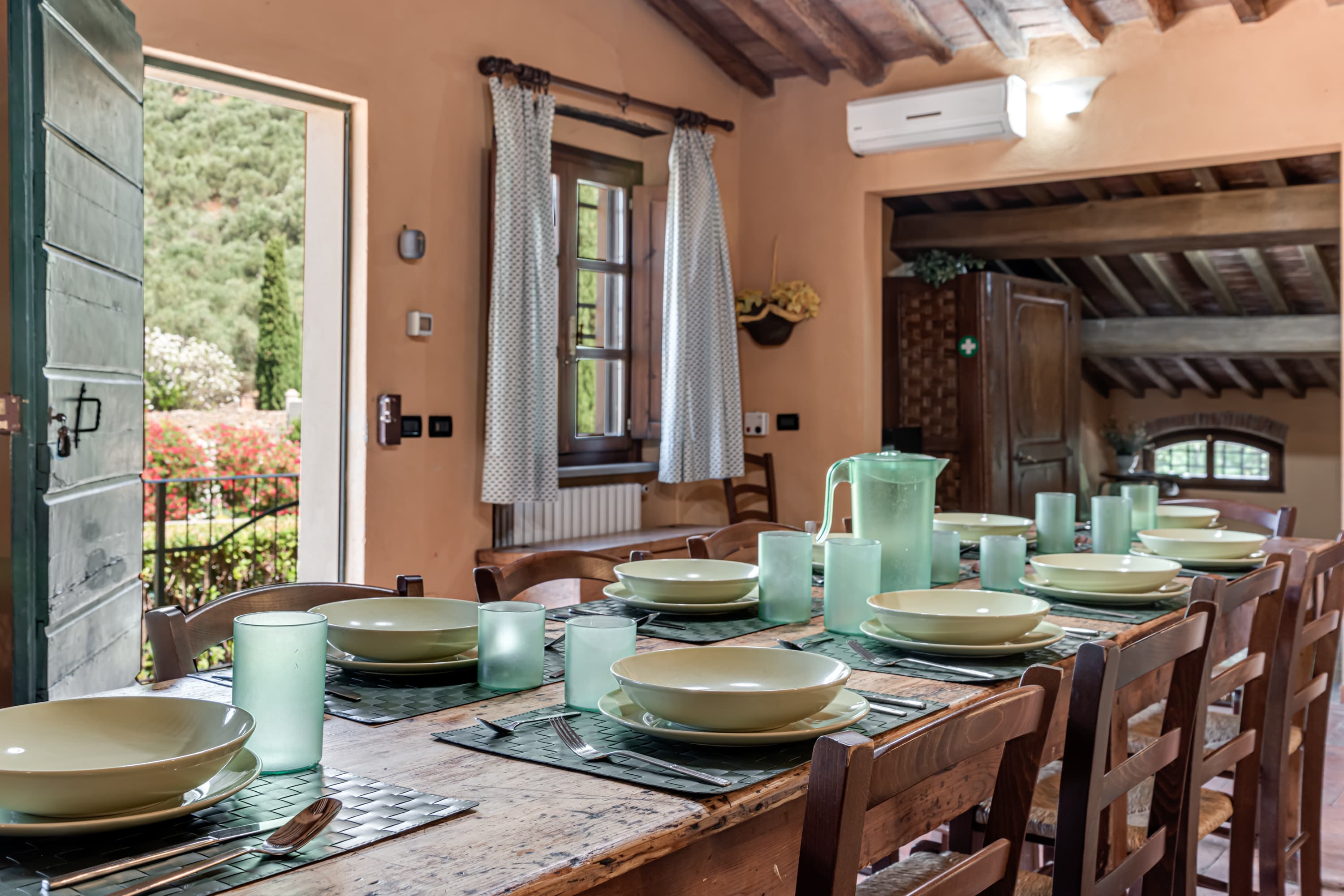 Frantoio villa at La Pieve