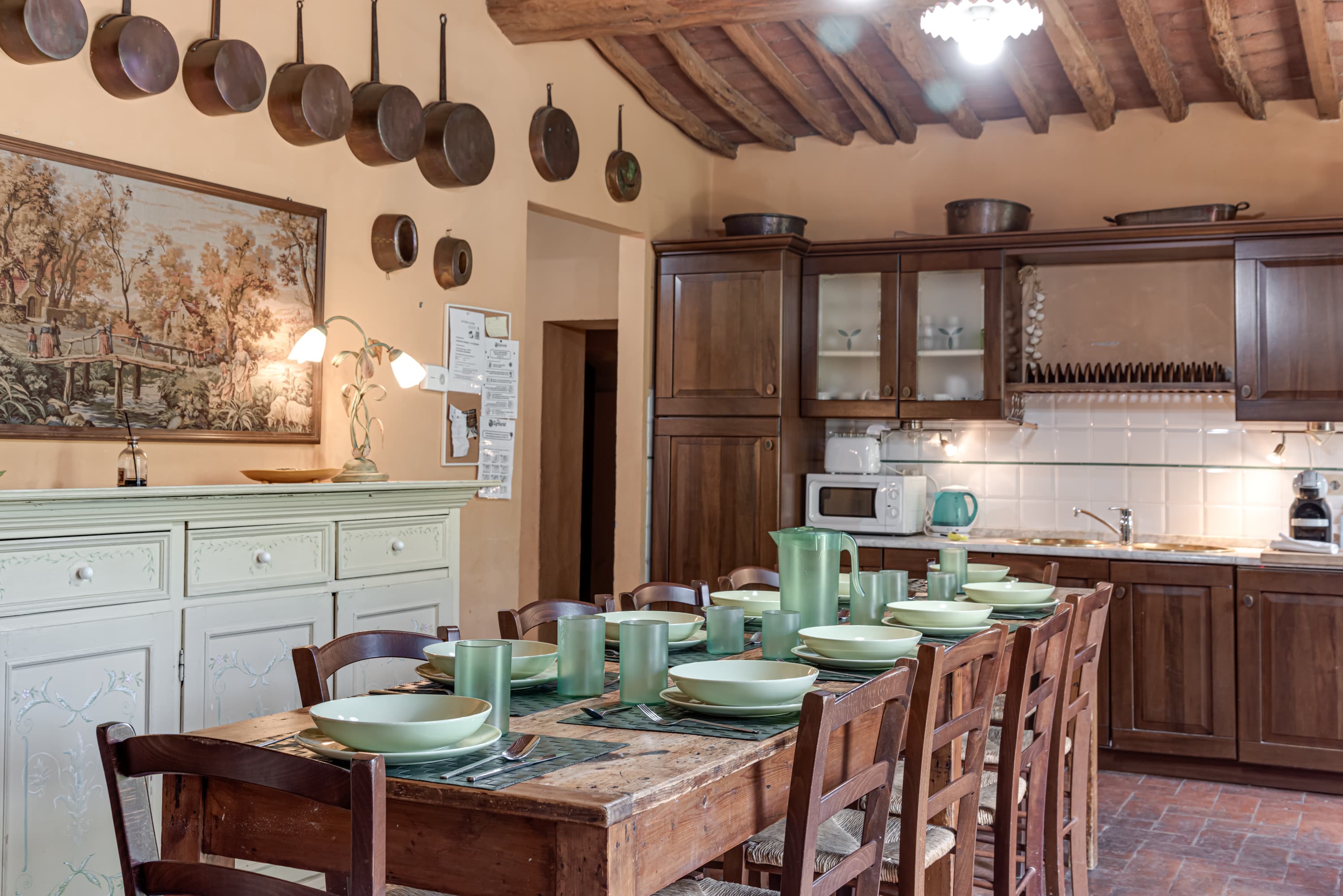 Frantoio villa at La Pieve