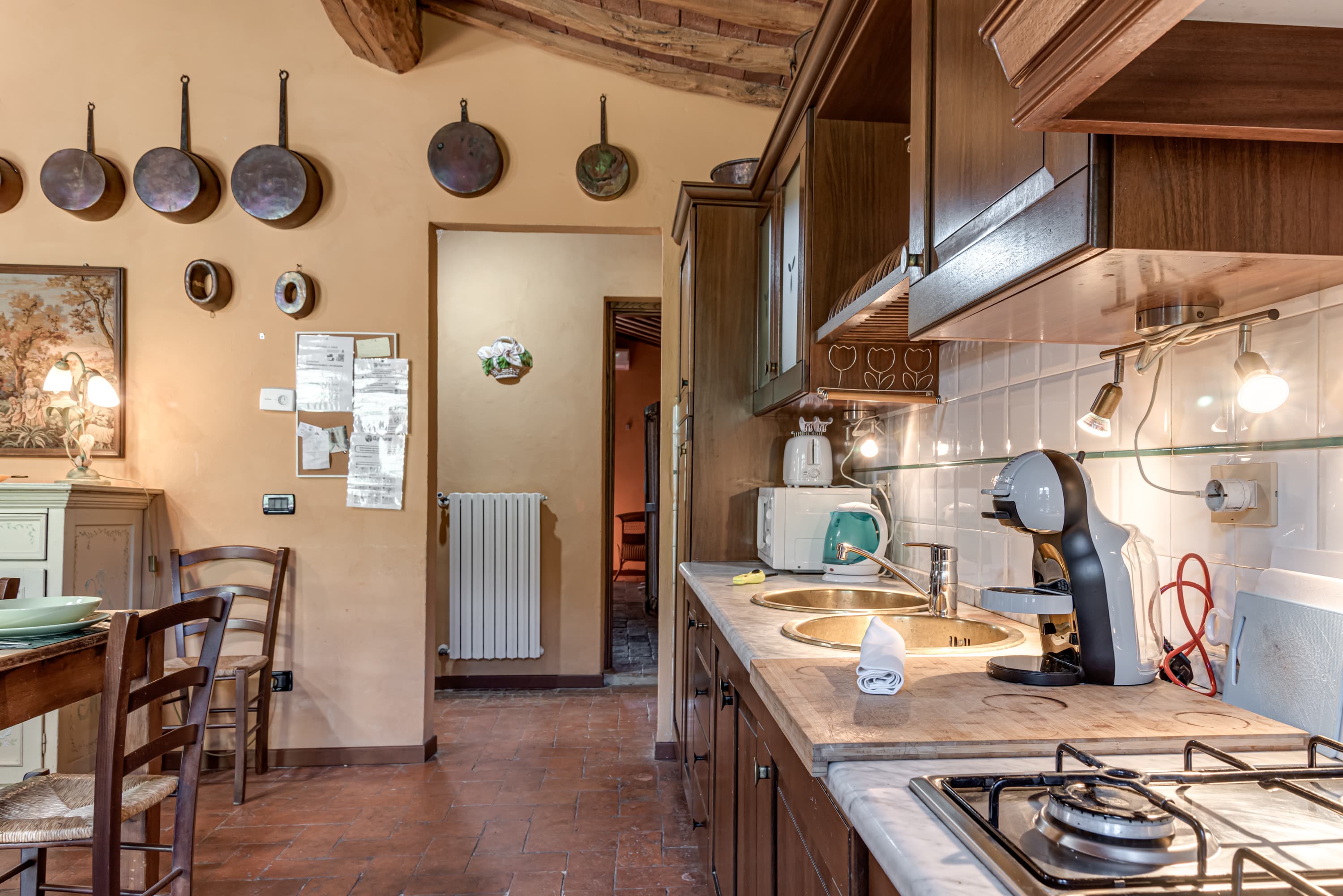 Frantoio villa at La Pieve