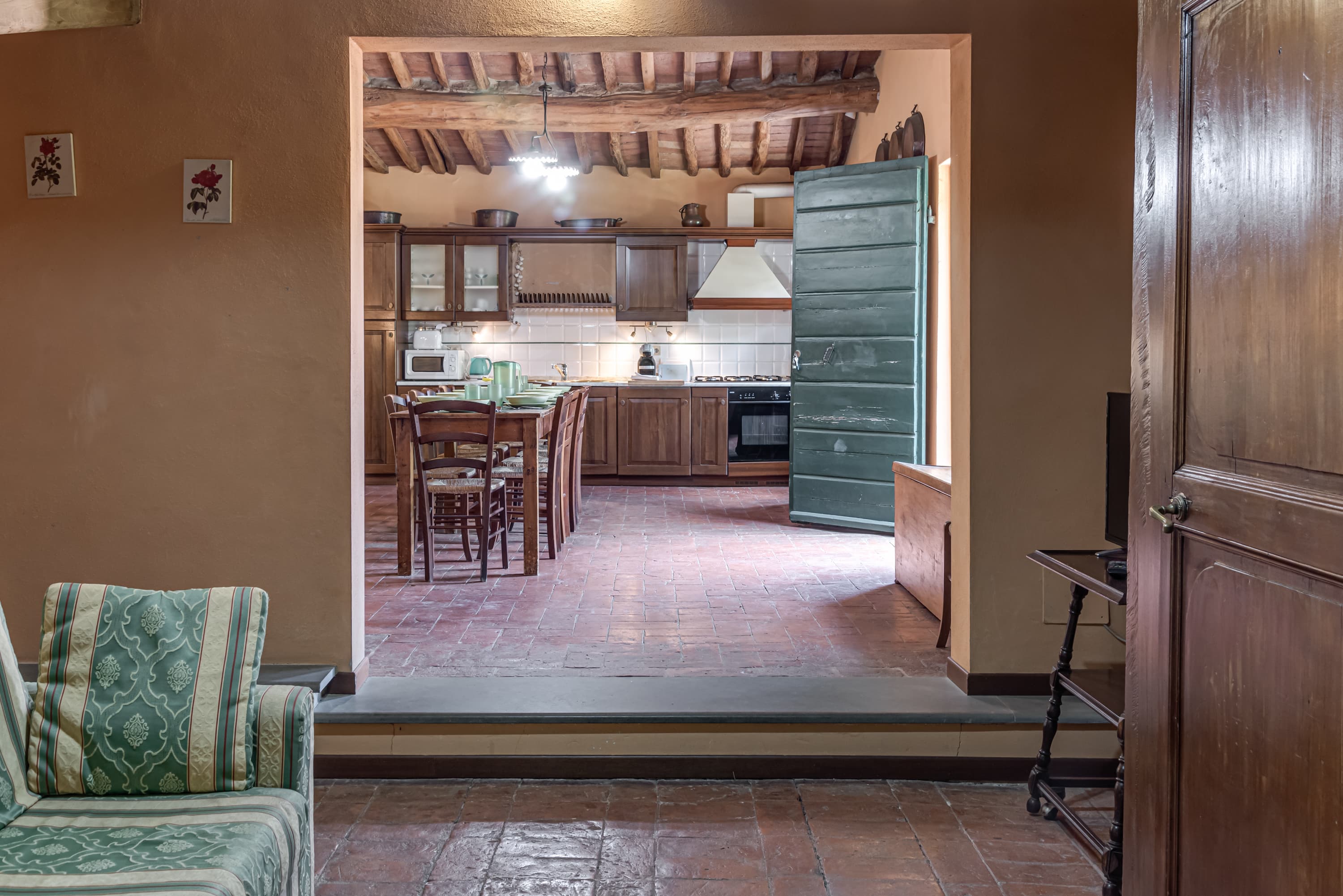 Frantoio villa at La Pieve