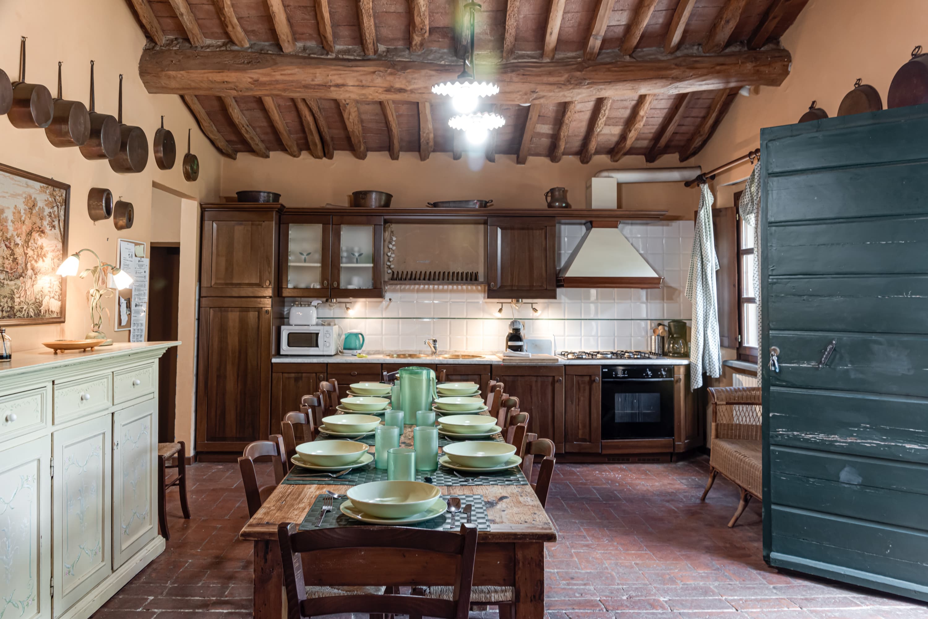 Frantoio villa at La Pieve