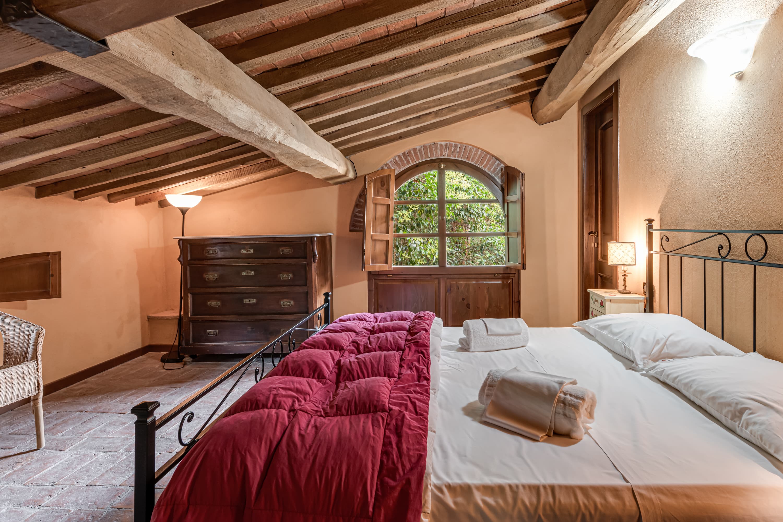 Frantoio villa at La Pieve