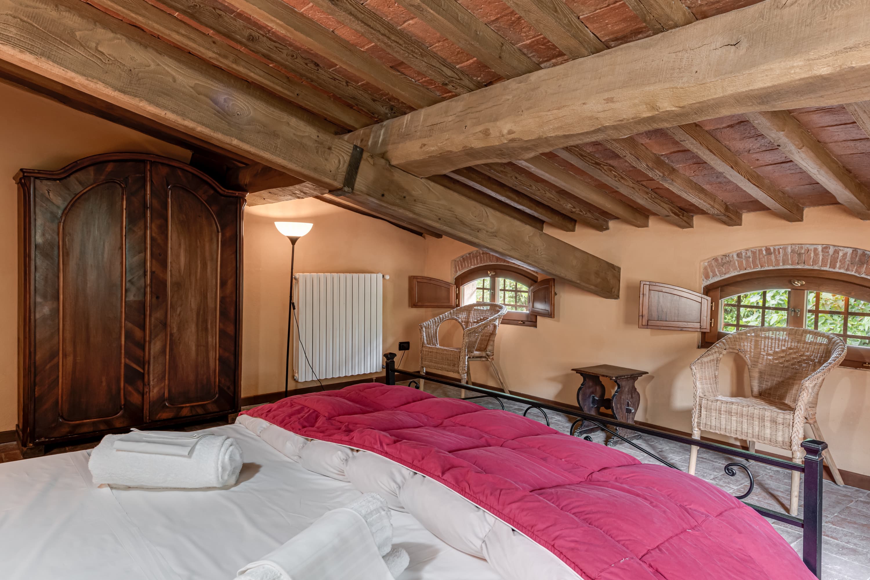 Frantoio villa at La Pieve