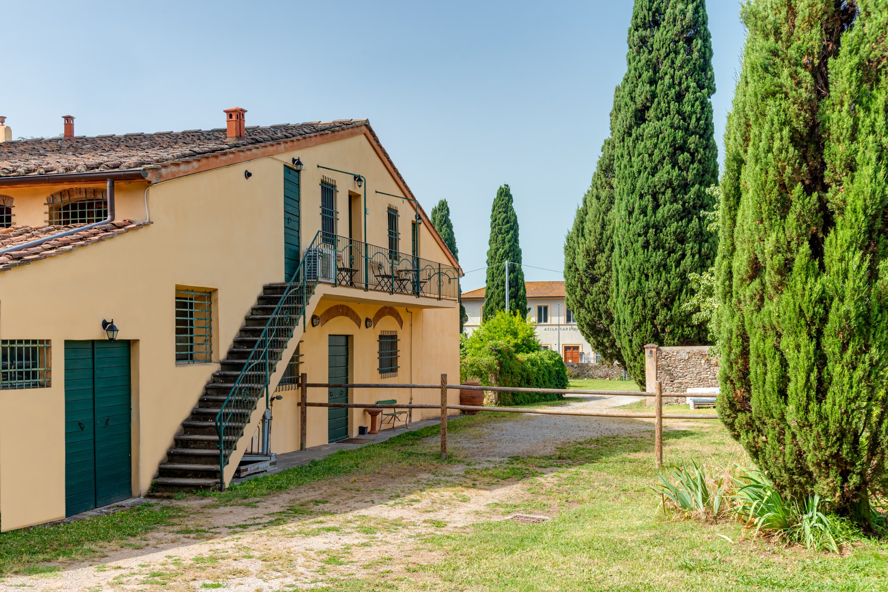 Frantoio villa at La Pieve