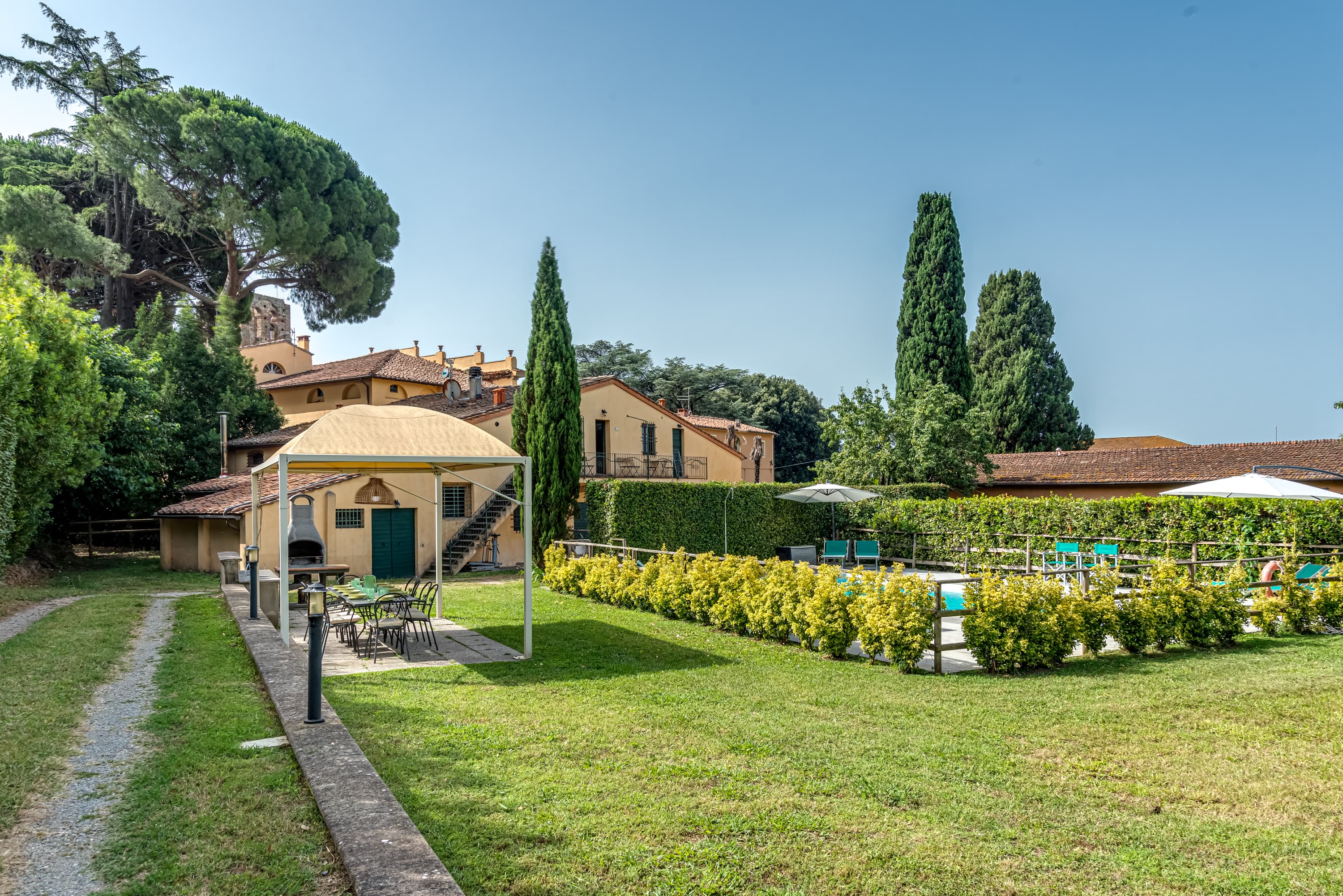 Frantoio villa at La Pieve
