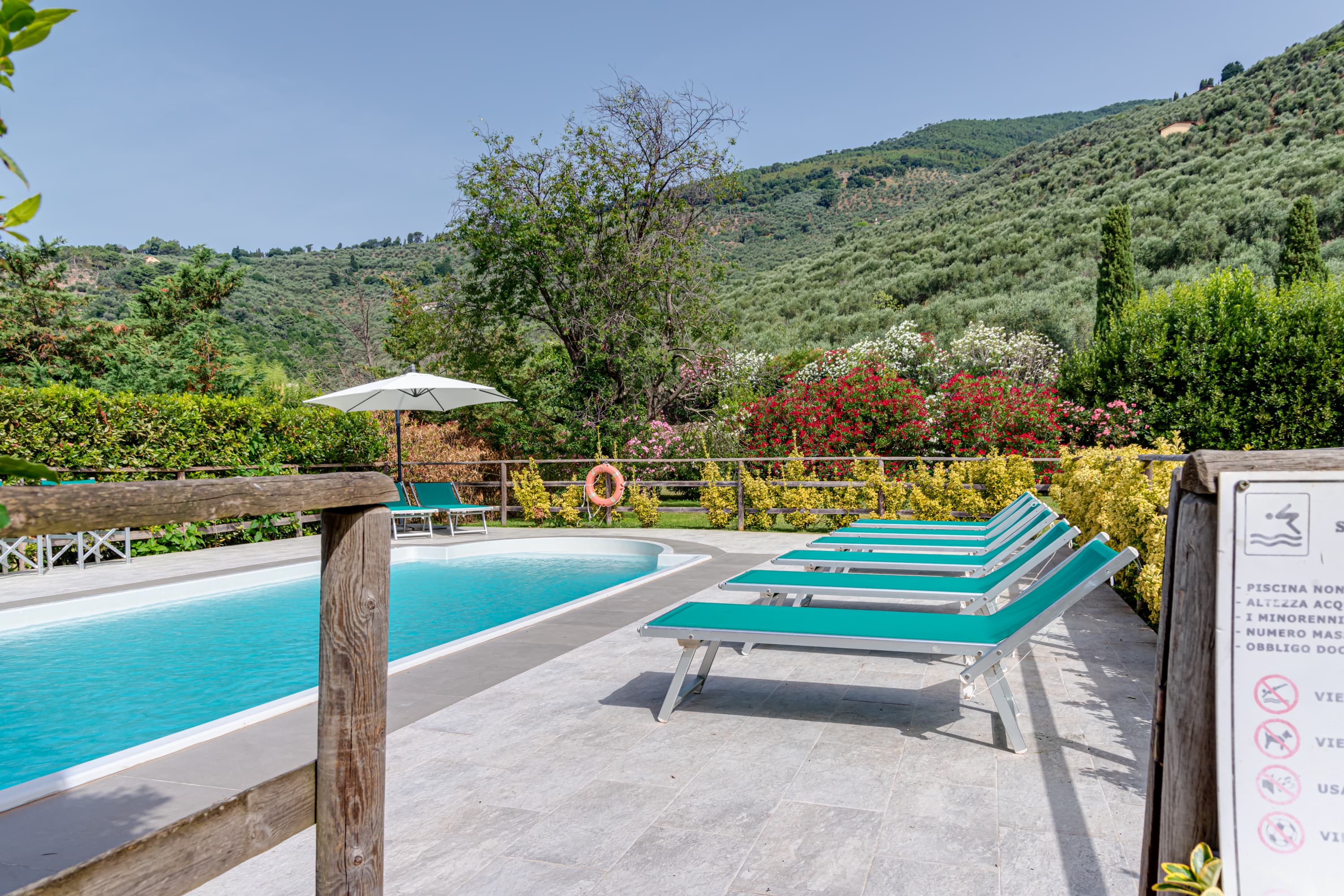 Frantoio villa at La Pieve