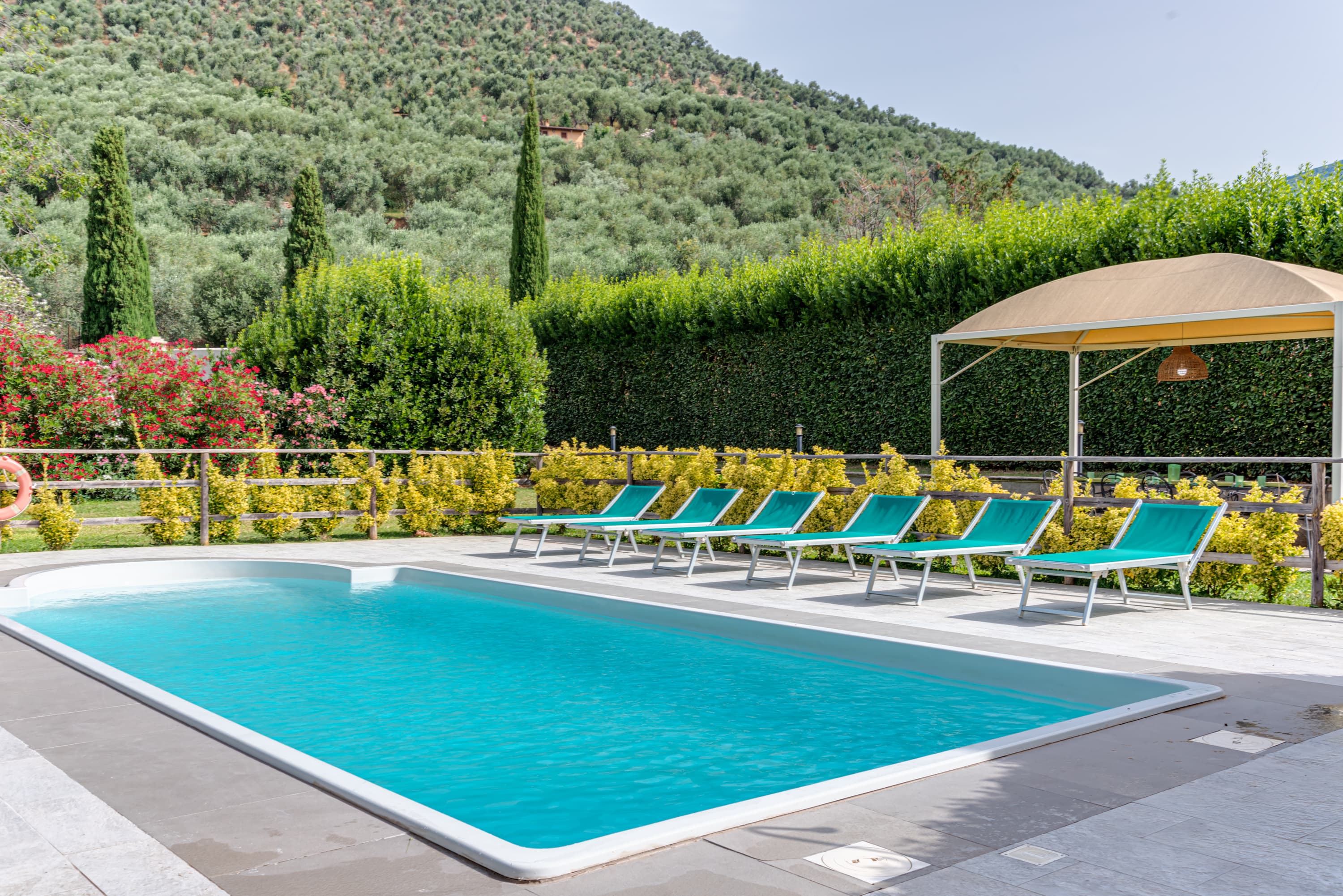 Frantoio villa at La Pieve