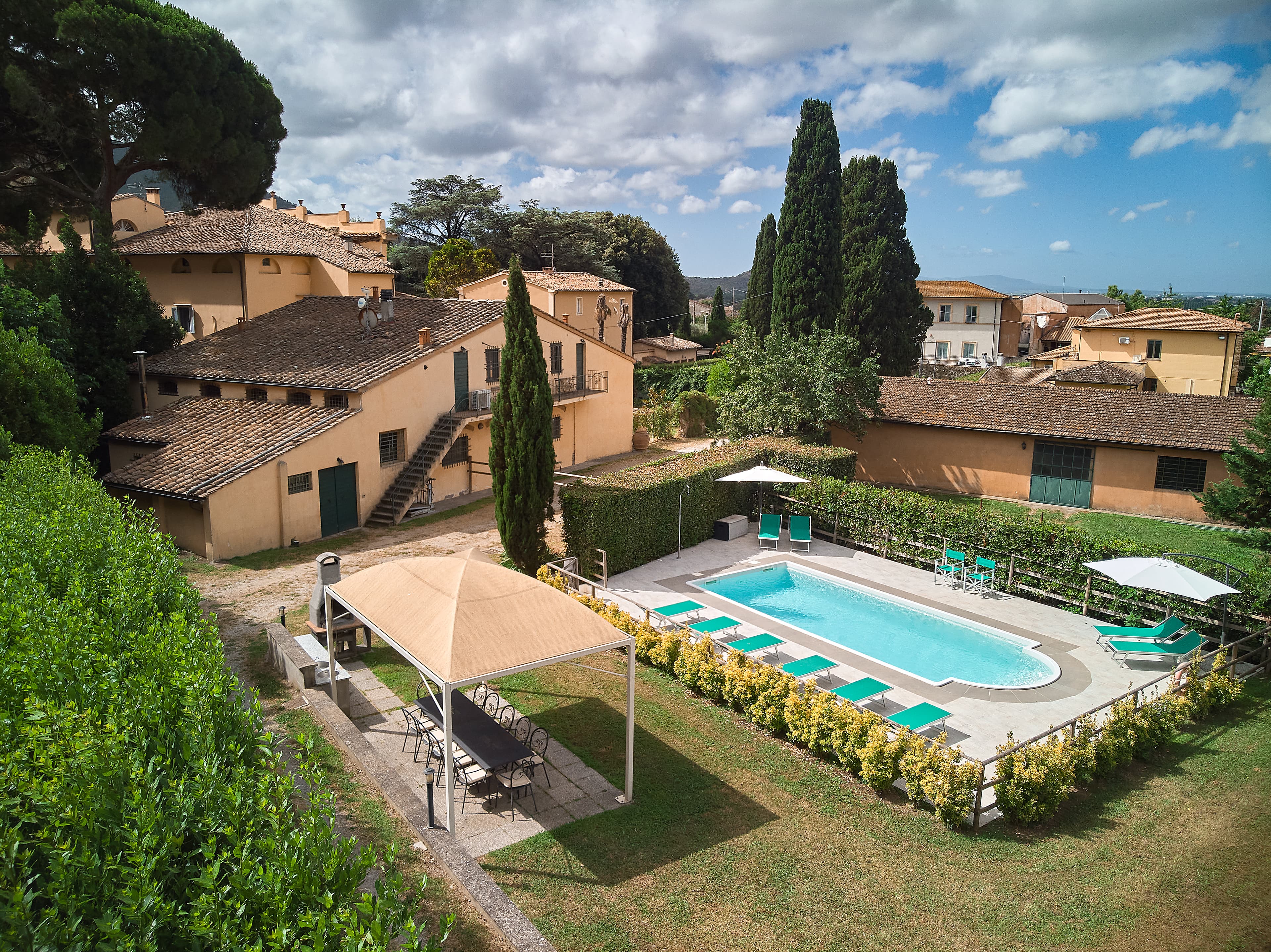 Frantoio villa at La Pieve