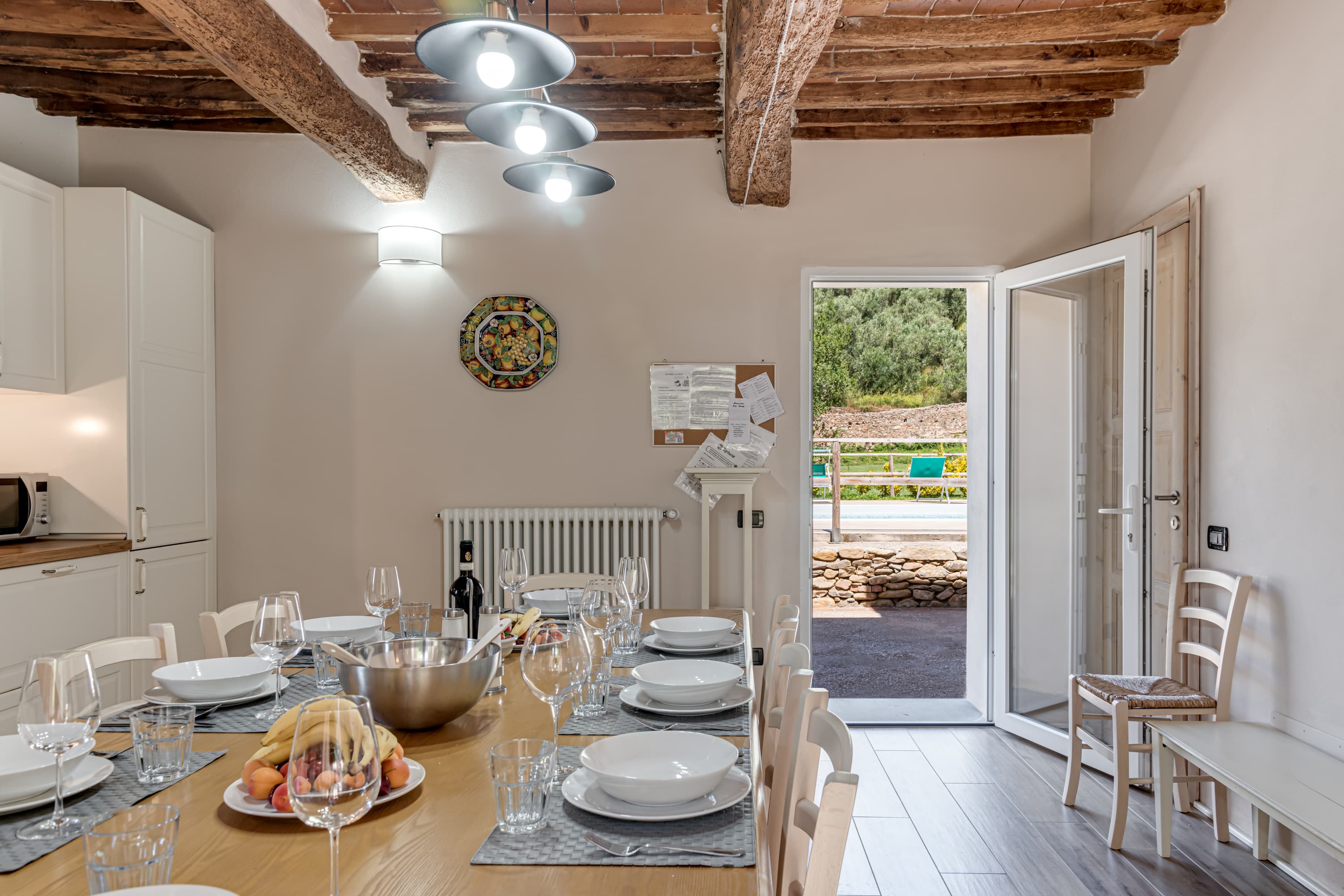 Nerino villa at La Pieve