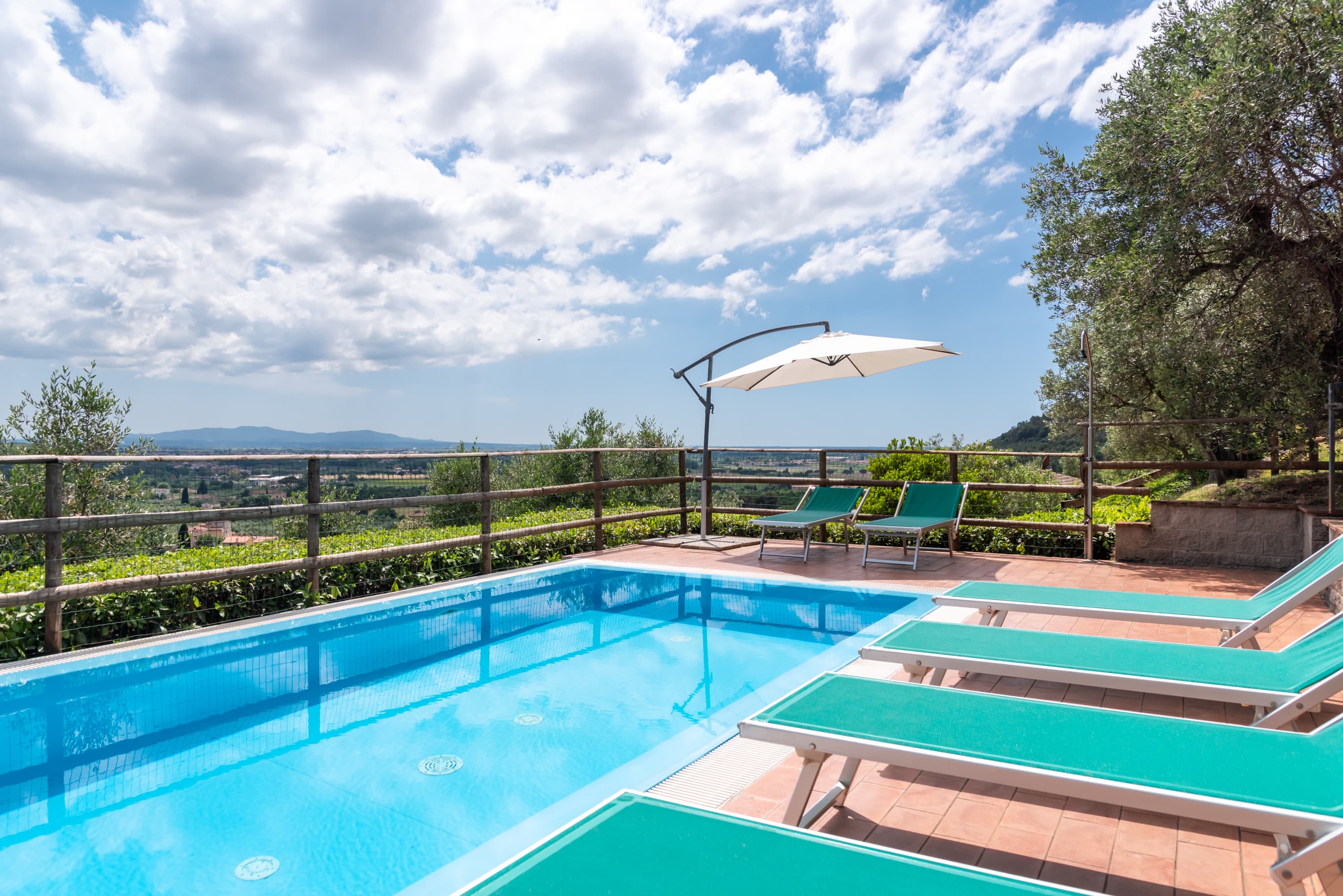 Oleandro villa at La Pieve